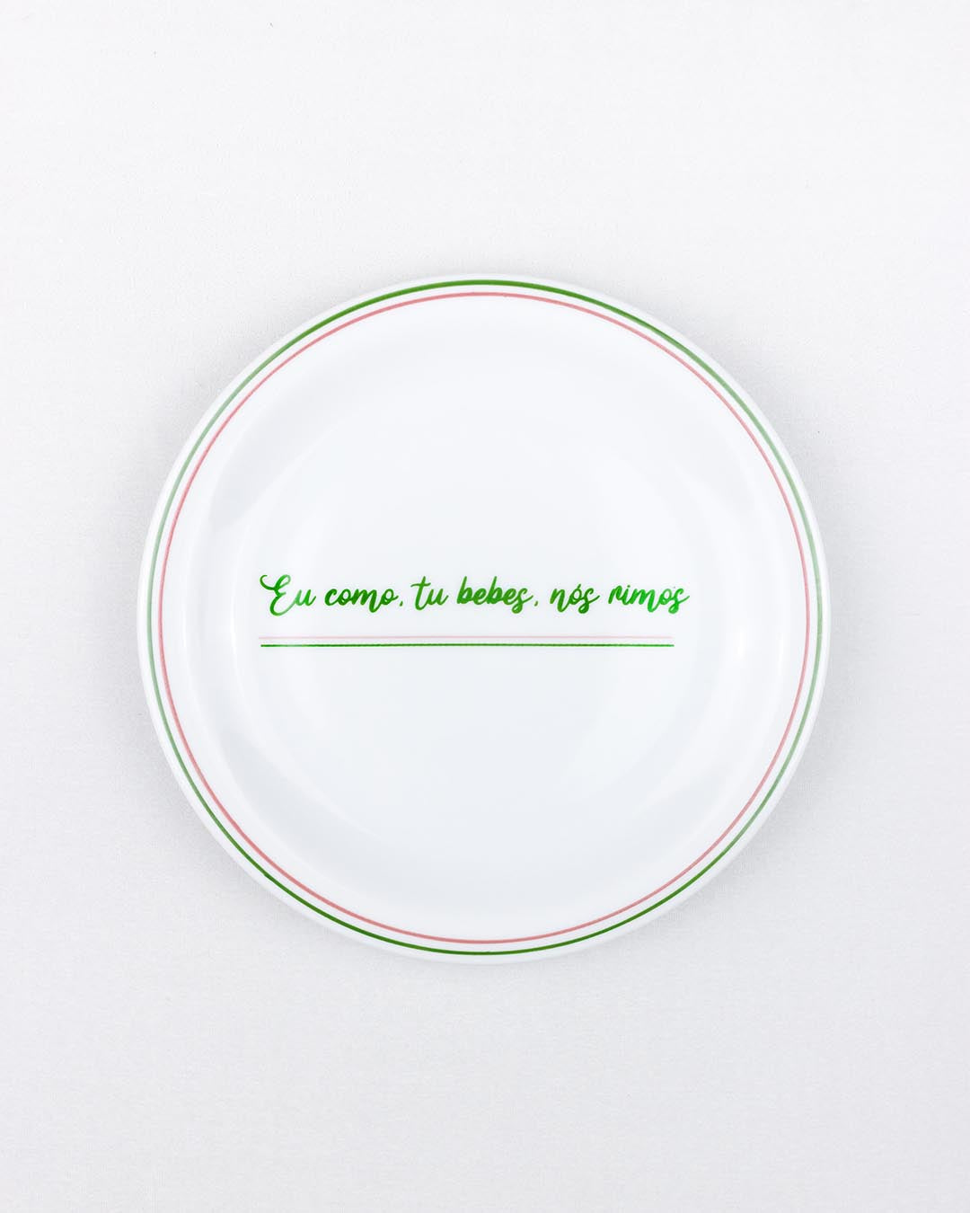 Prato sobremesa Nós Rimos