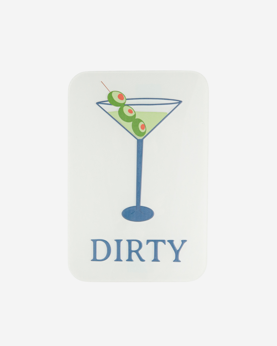 Plaquinha acrílica Dirty