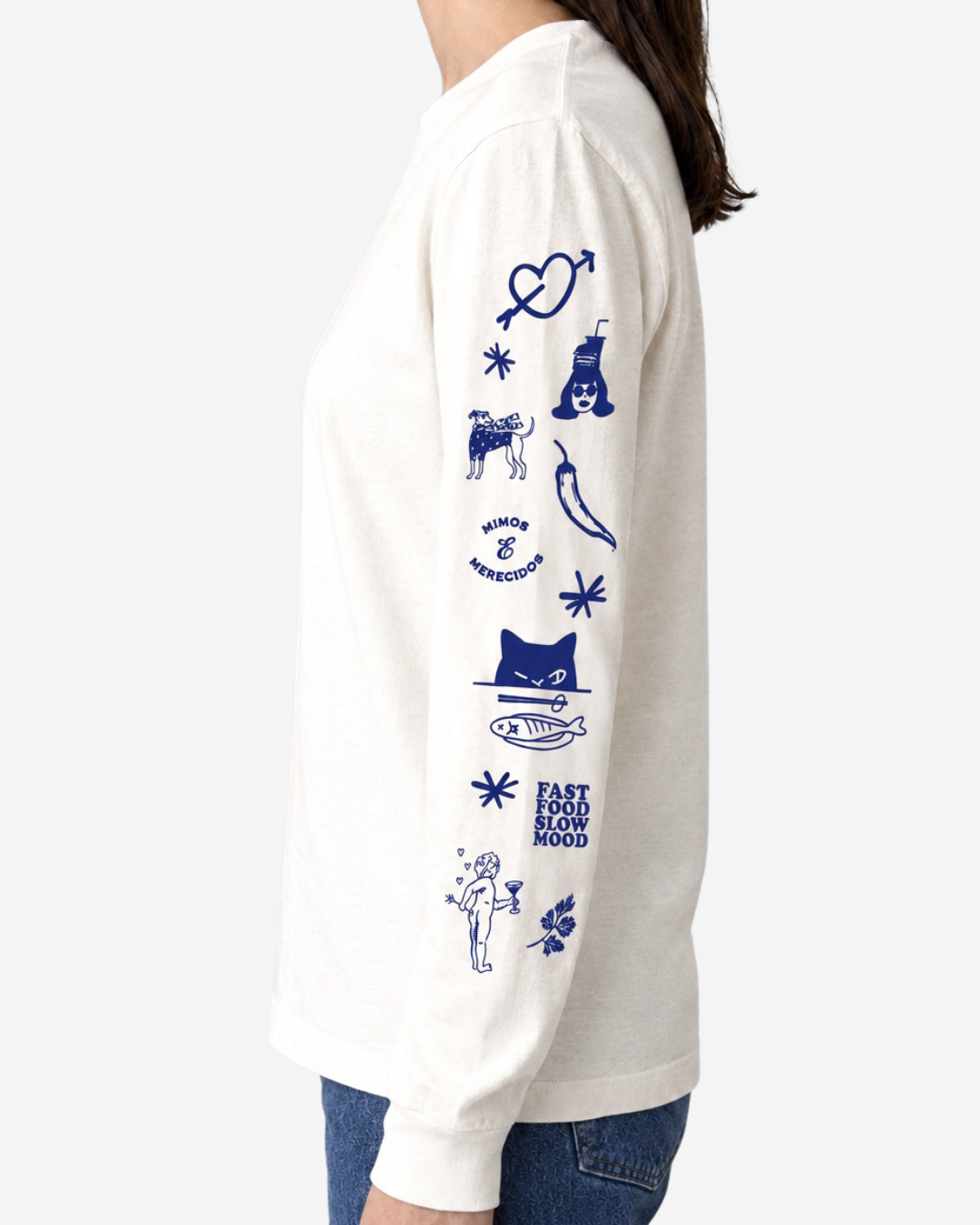 Camiseta manga longa Grupo Eme
