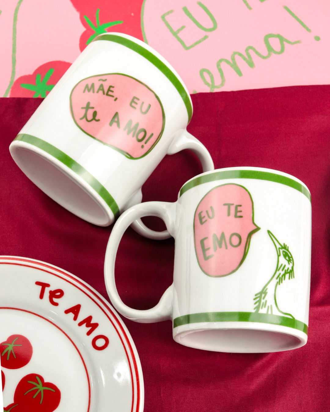 Caneca Mãe Eu Te Emo