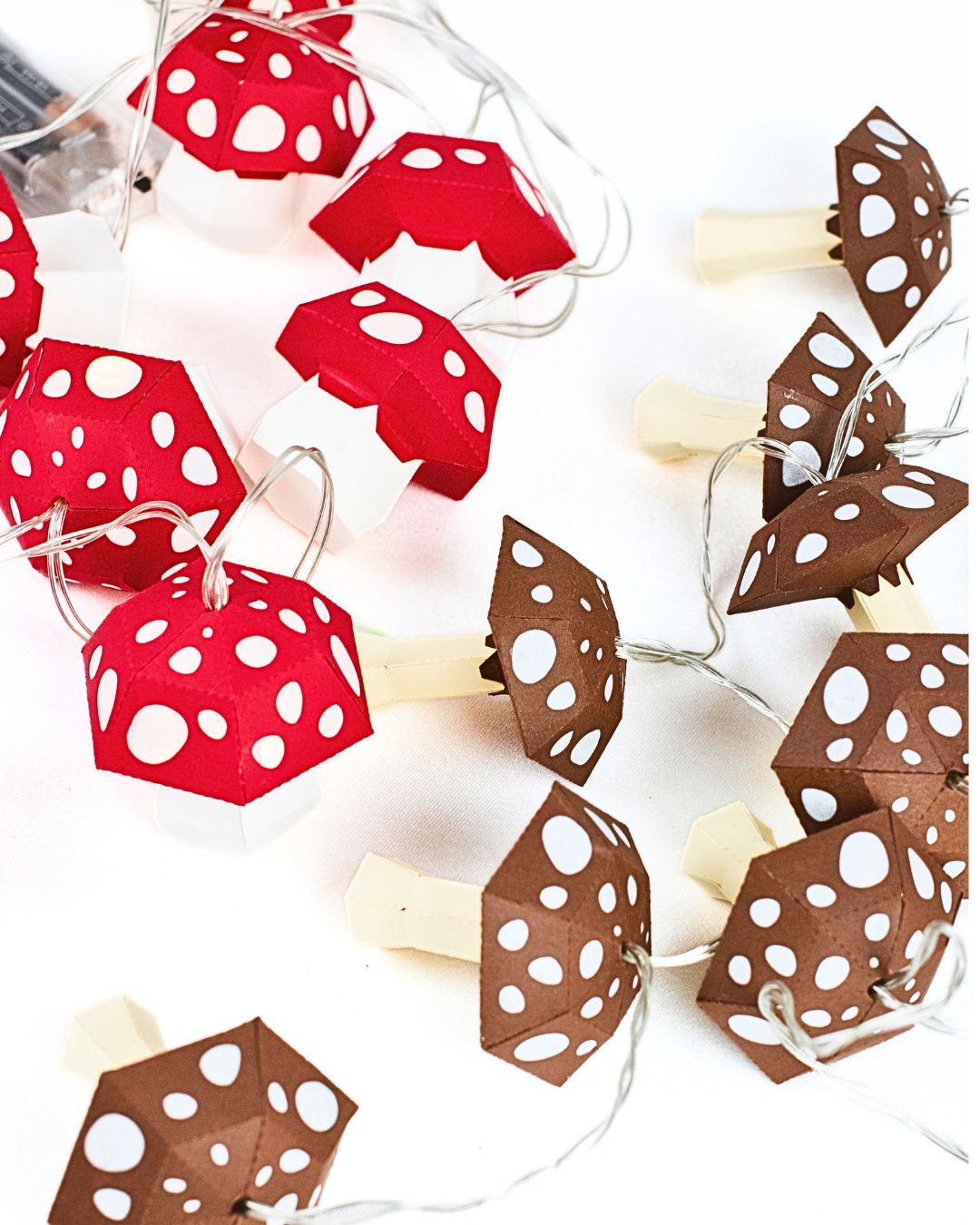 Cordão de luz Cogumelos