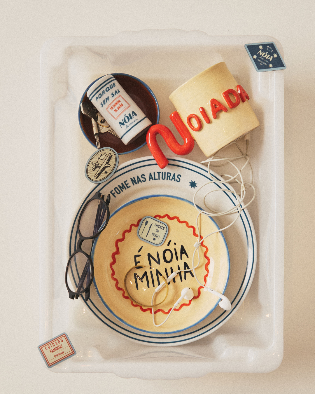 Tigela rasa É Nóia Minha