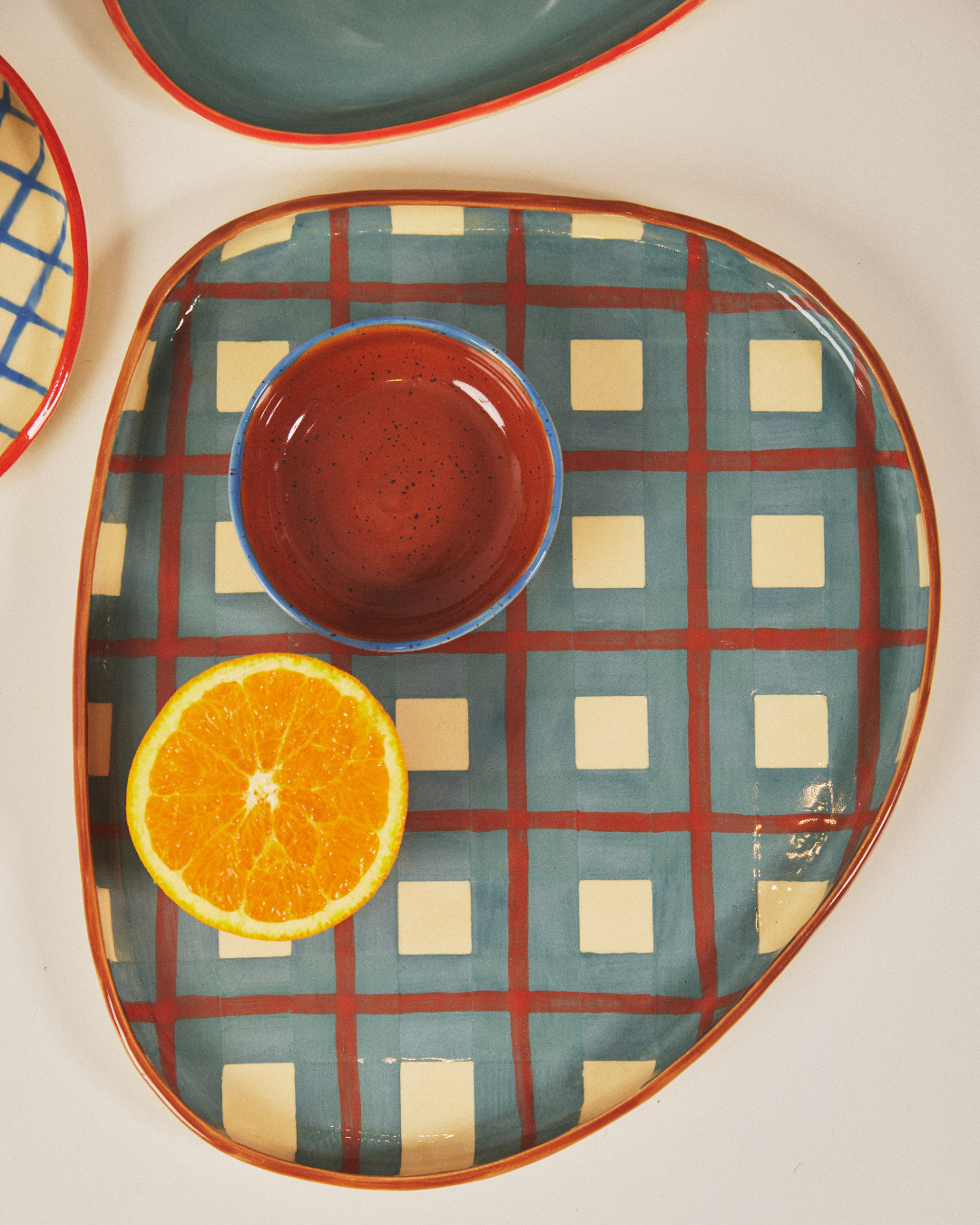 Travessa Orgânica Xadrez