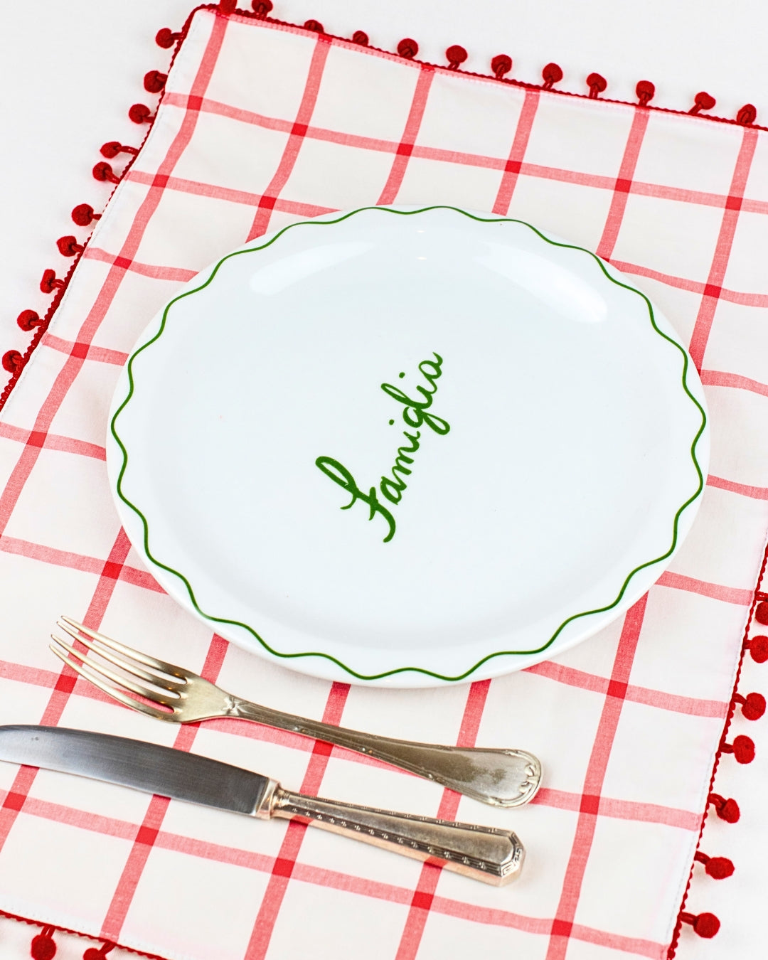 Kit Jogo Americano Xadrez