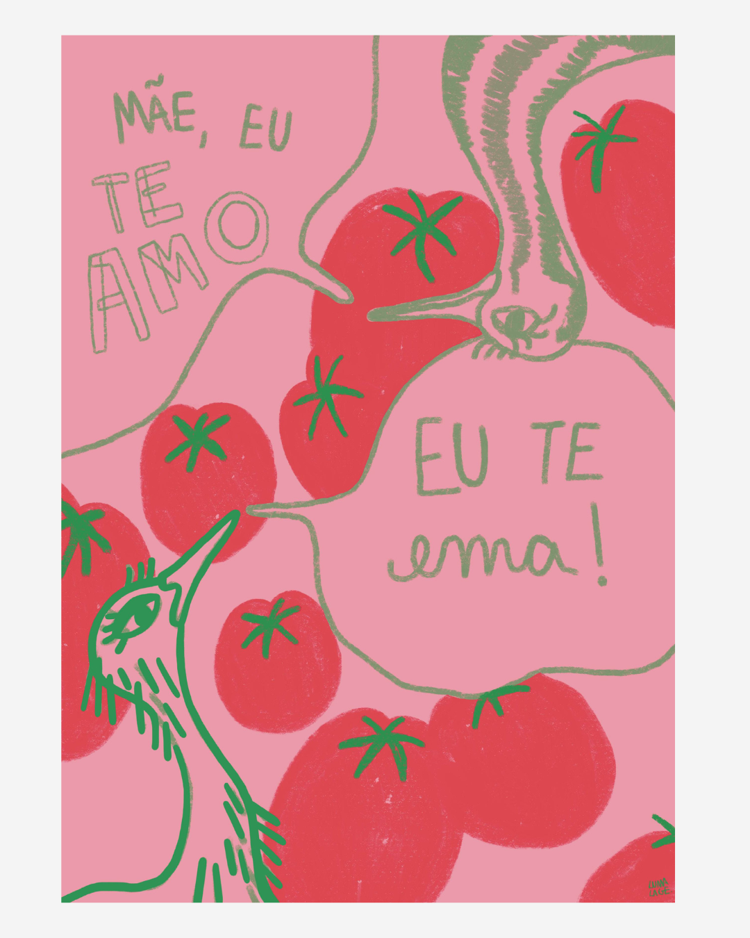 Pôster Mãe Eu te Ema