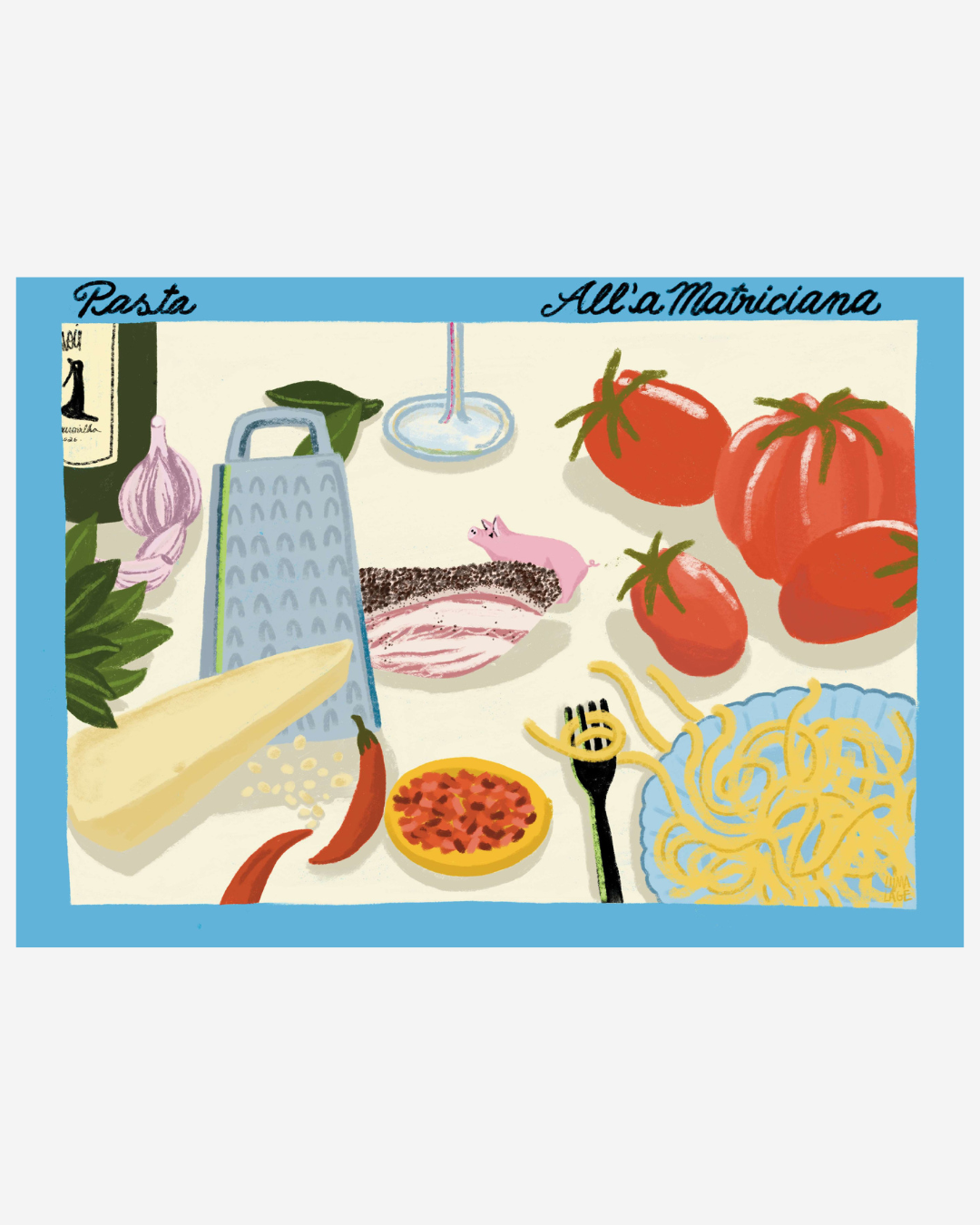 Pôster Alla Matriciana