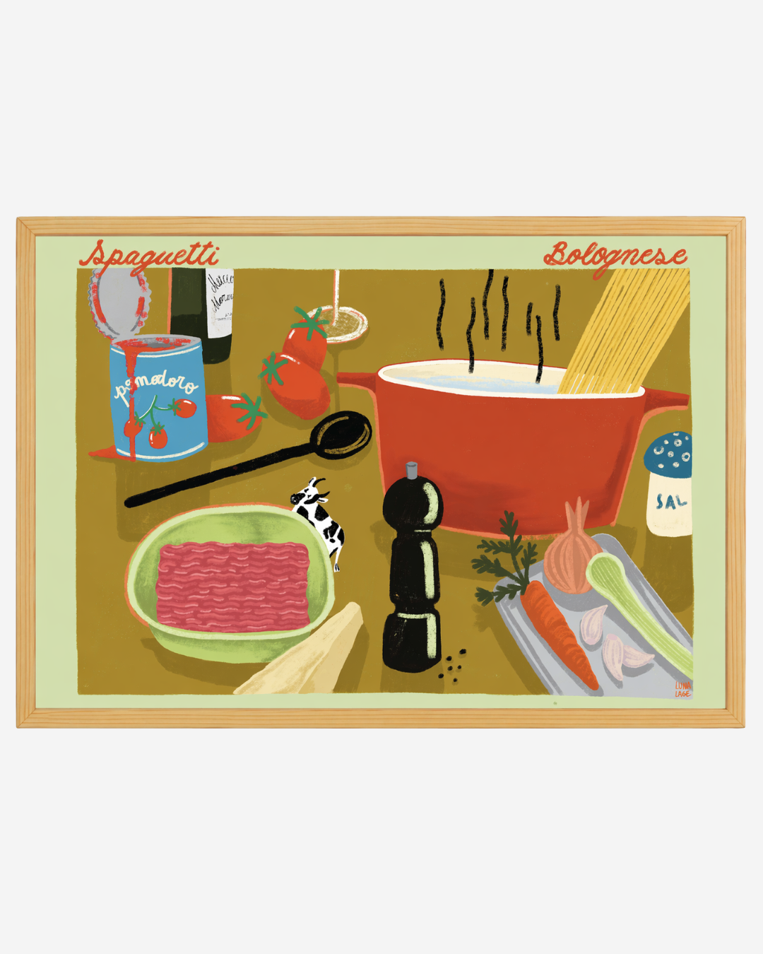 Pôster Spaguetti Bolognese
