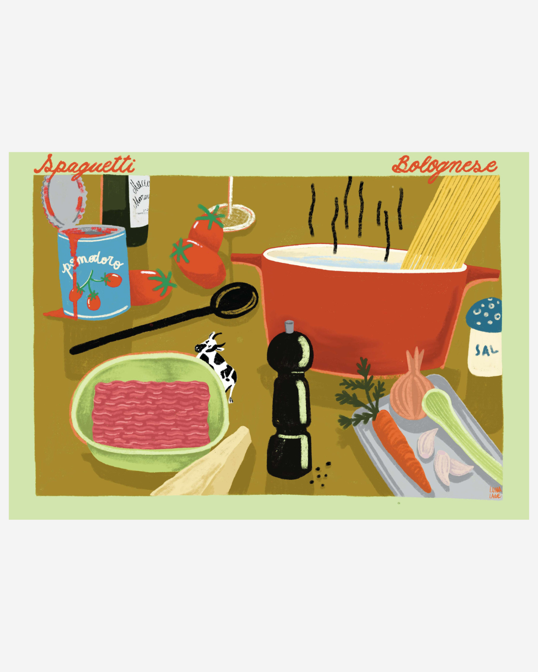 Pôster Spaguetti Bolognese