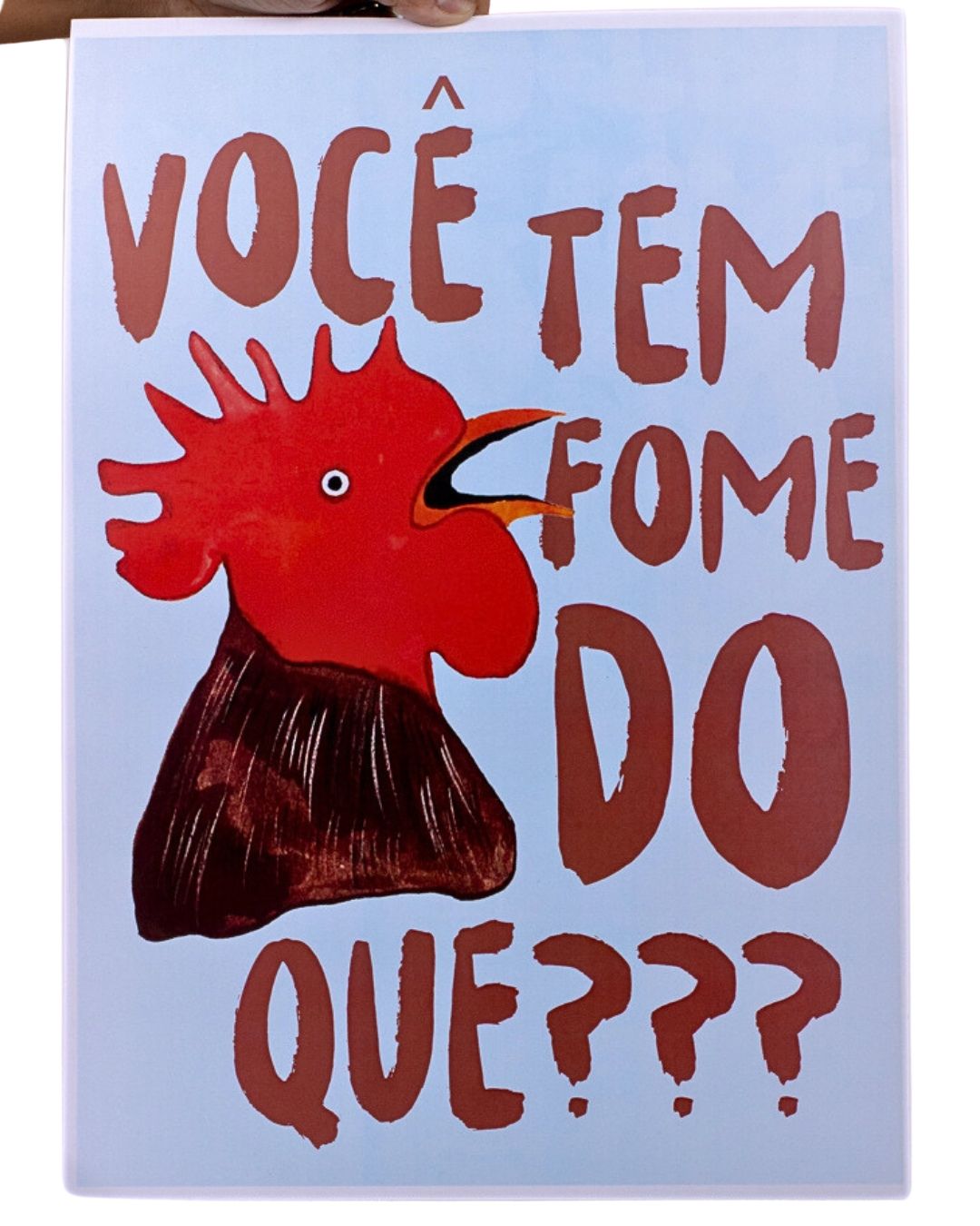Pôster Galo Com Fome