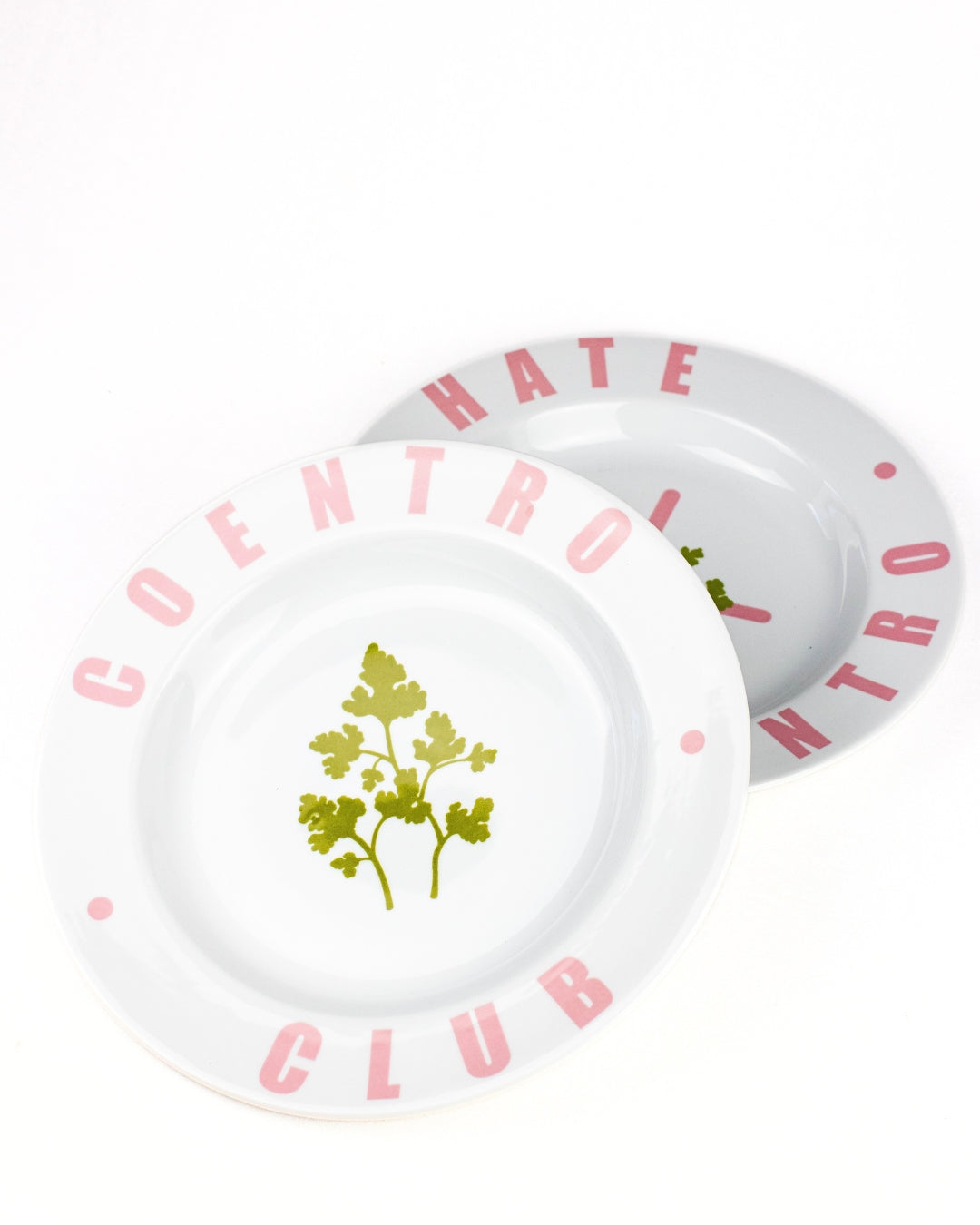 Prato para massa I Hate Coentro