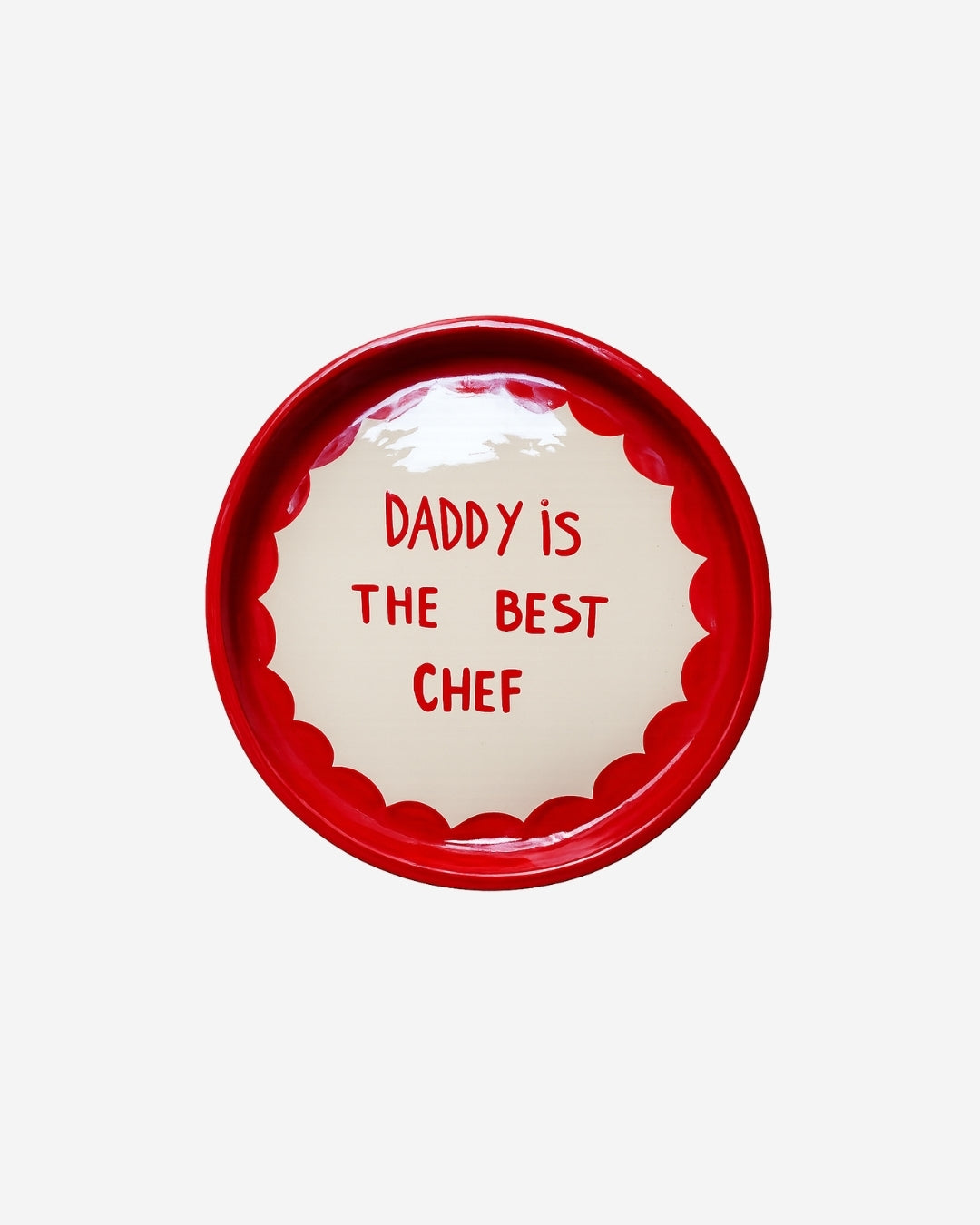 Prato pão Daddy best chef