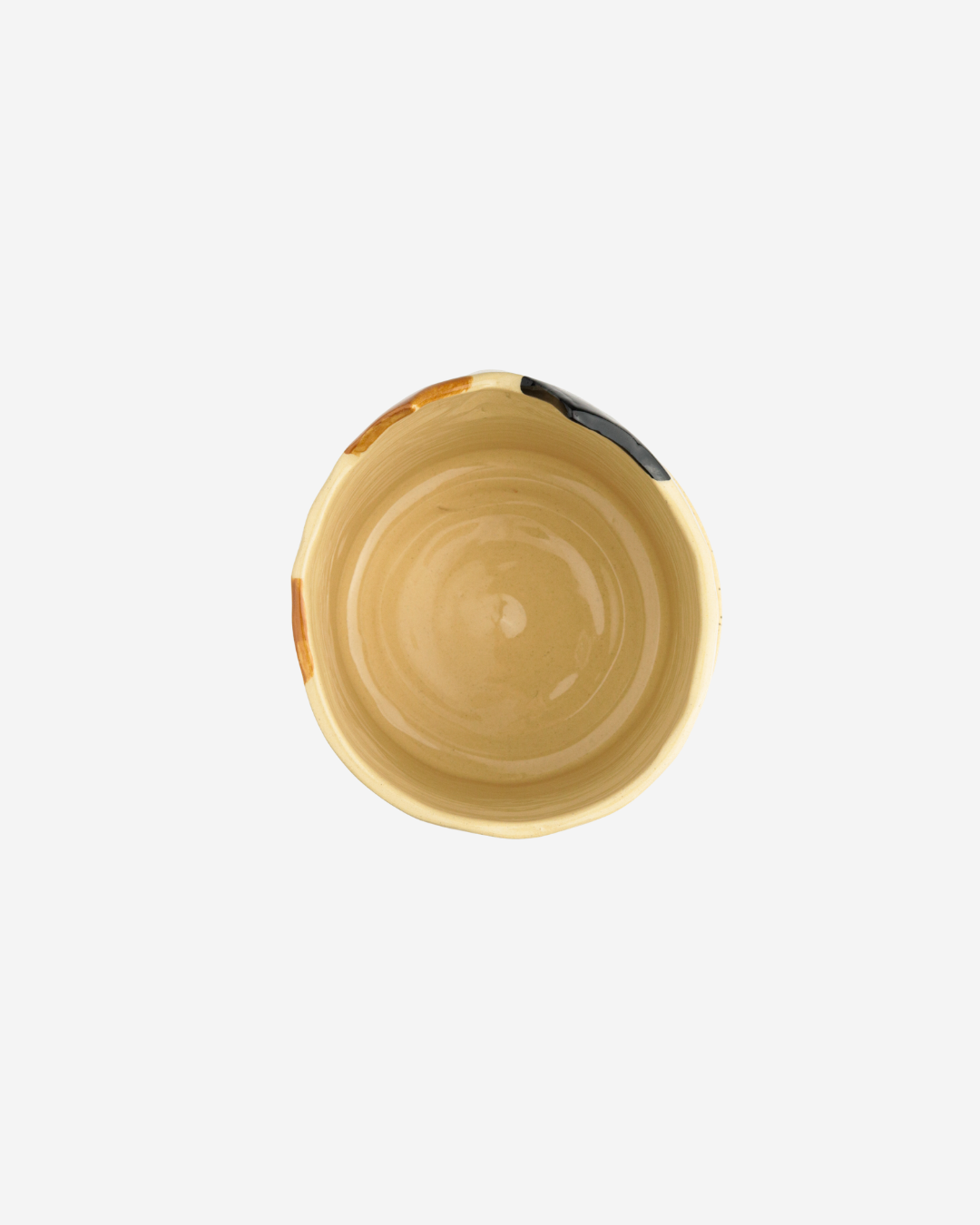 Vaso baixo com pratinho Gata