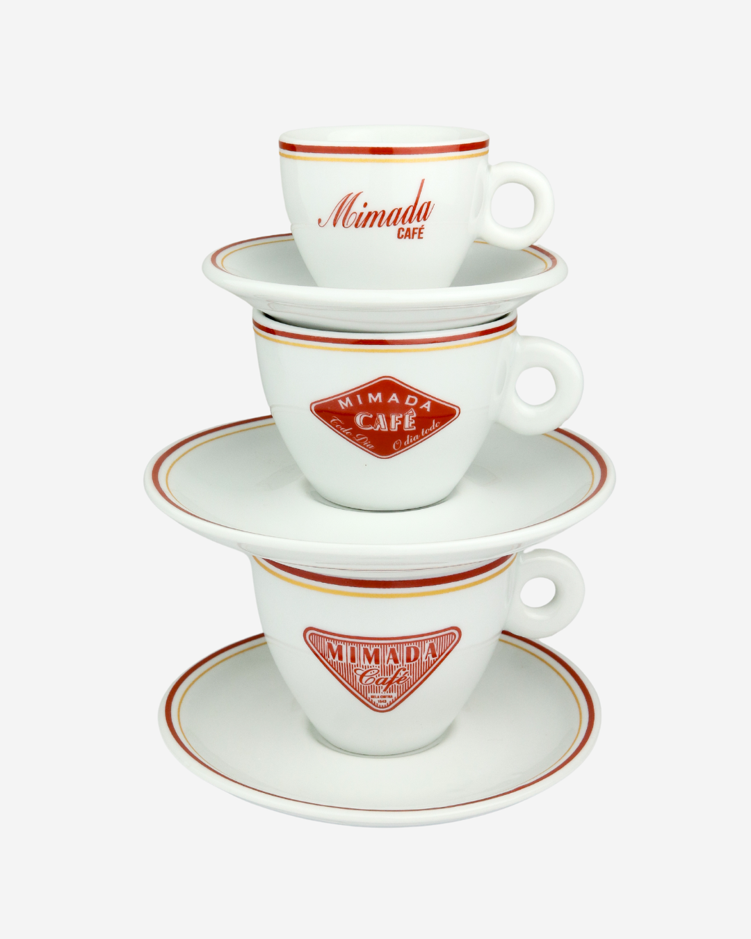 Xícara e pires para cappuccino Mimada