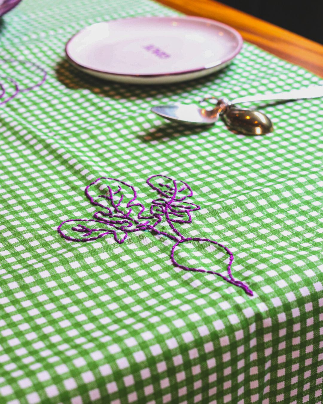 Caminho de Mesa Vegetais