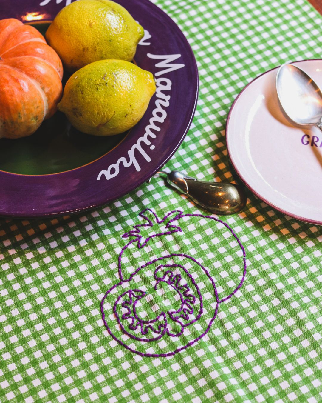 Caminho de Mesa Vegetais