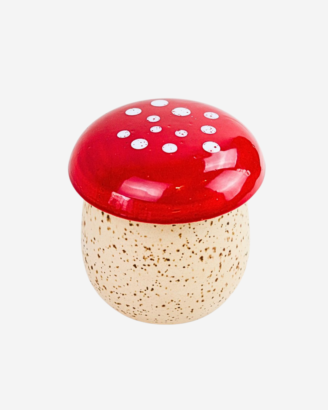 Pote Cogumelo Cerâmica