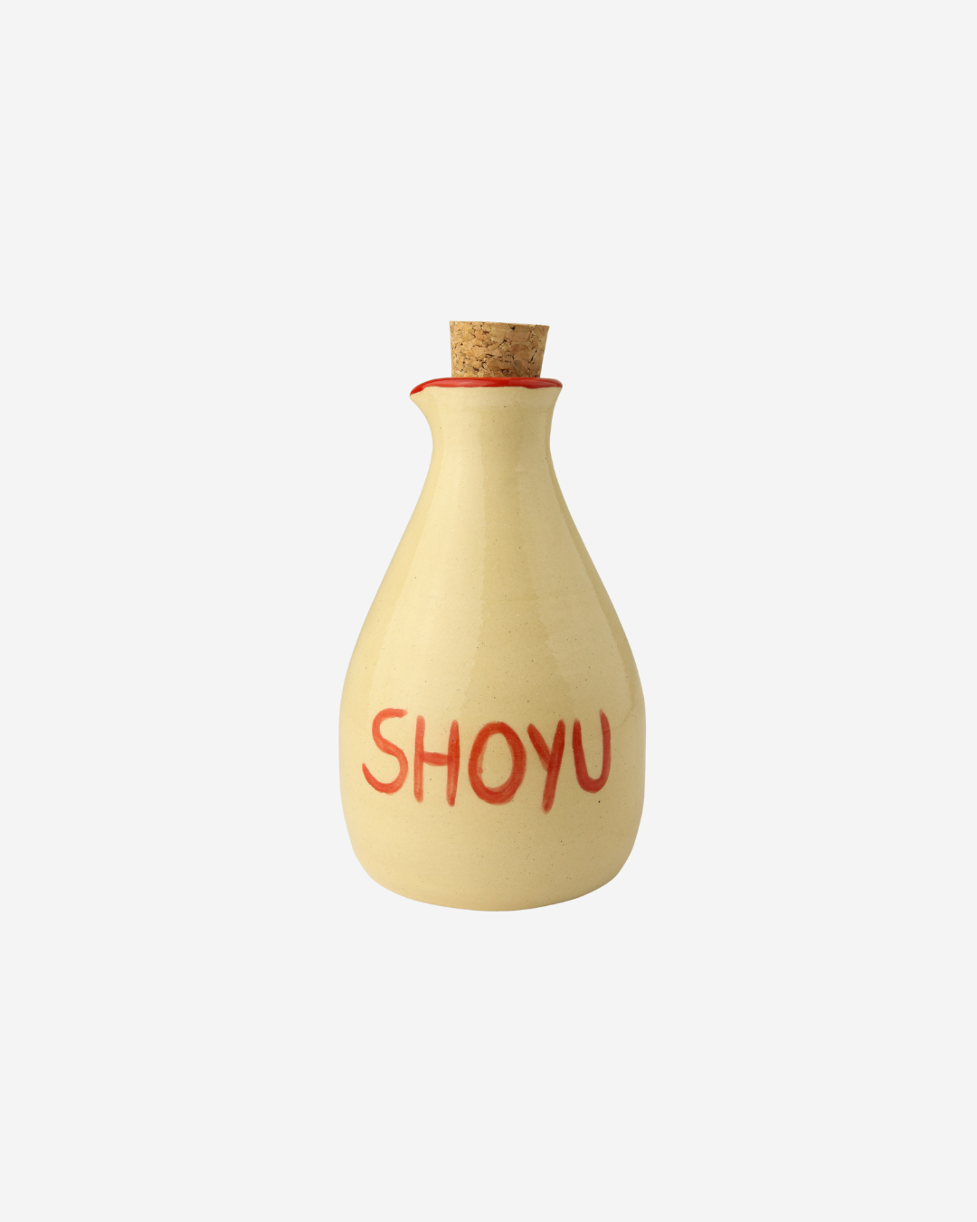 Jarra Porta Shoyu Vermelha