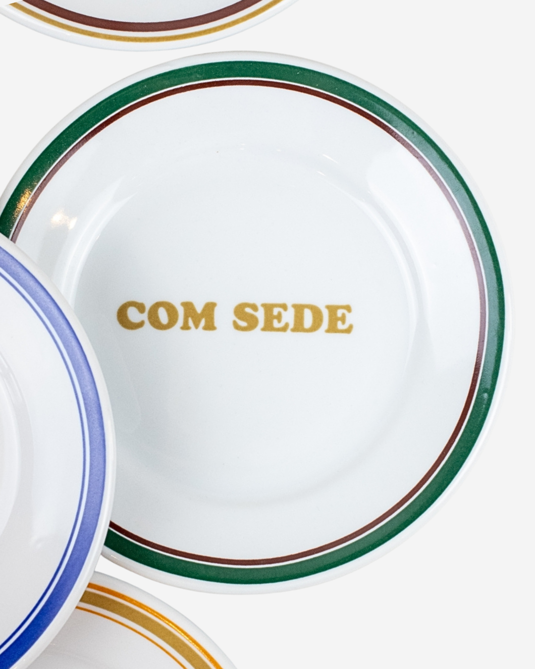 Dupla de Pratos sobremesa Com Sede