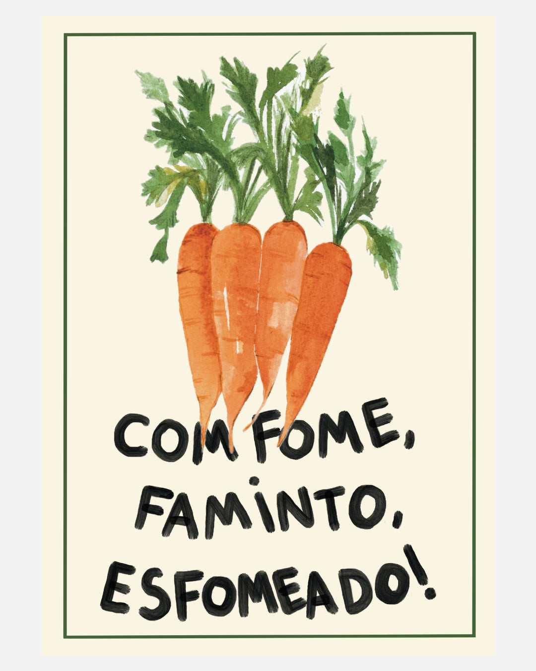 Pôster Cenoura