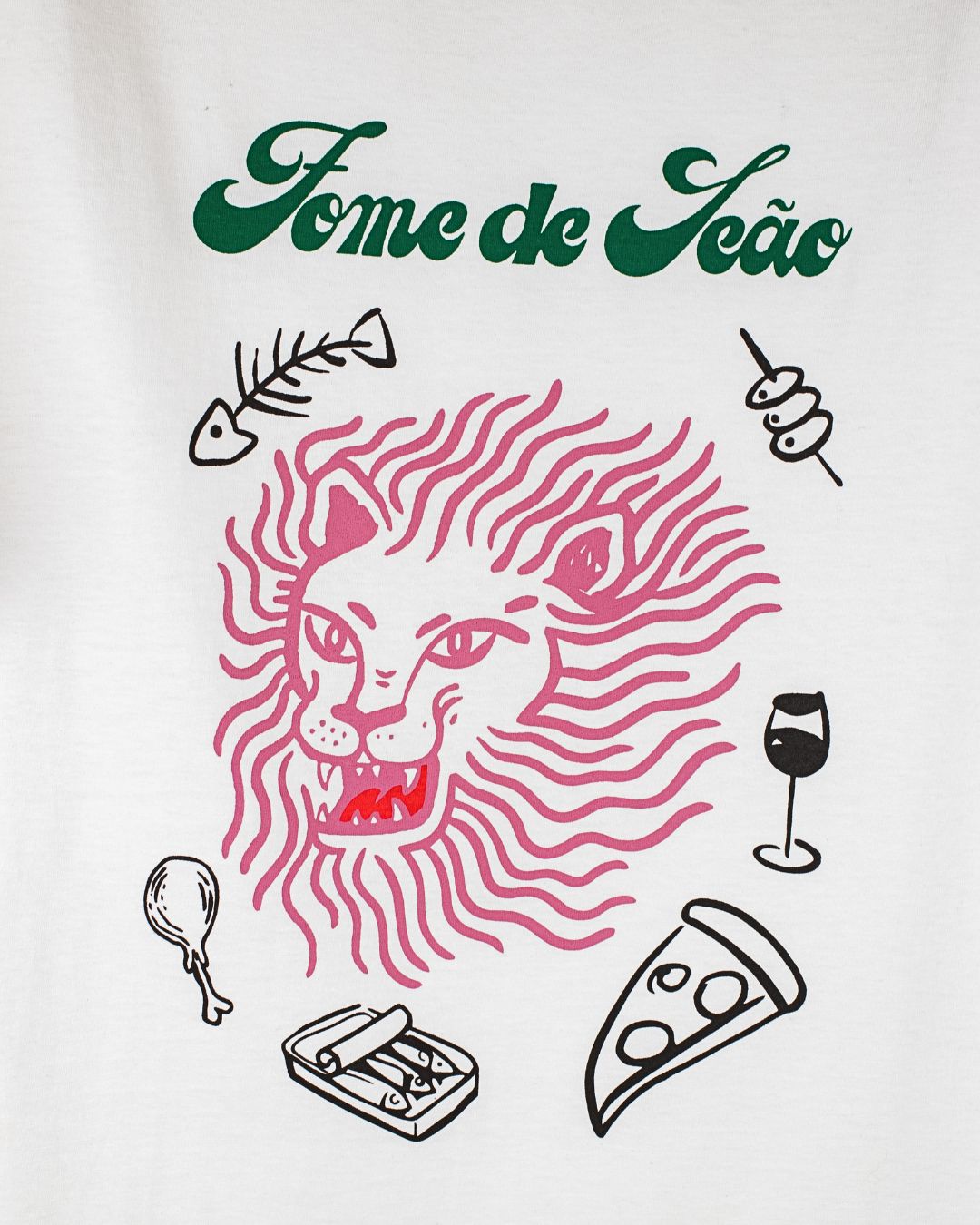 Camiseta Fome de Leão