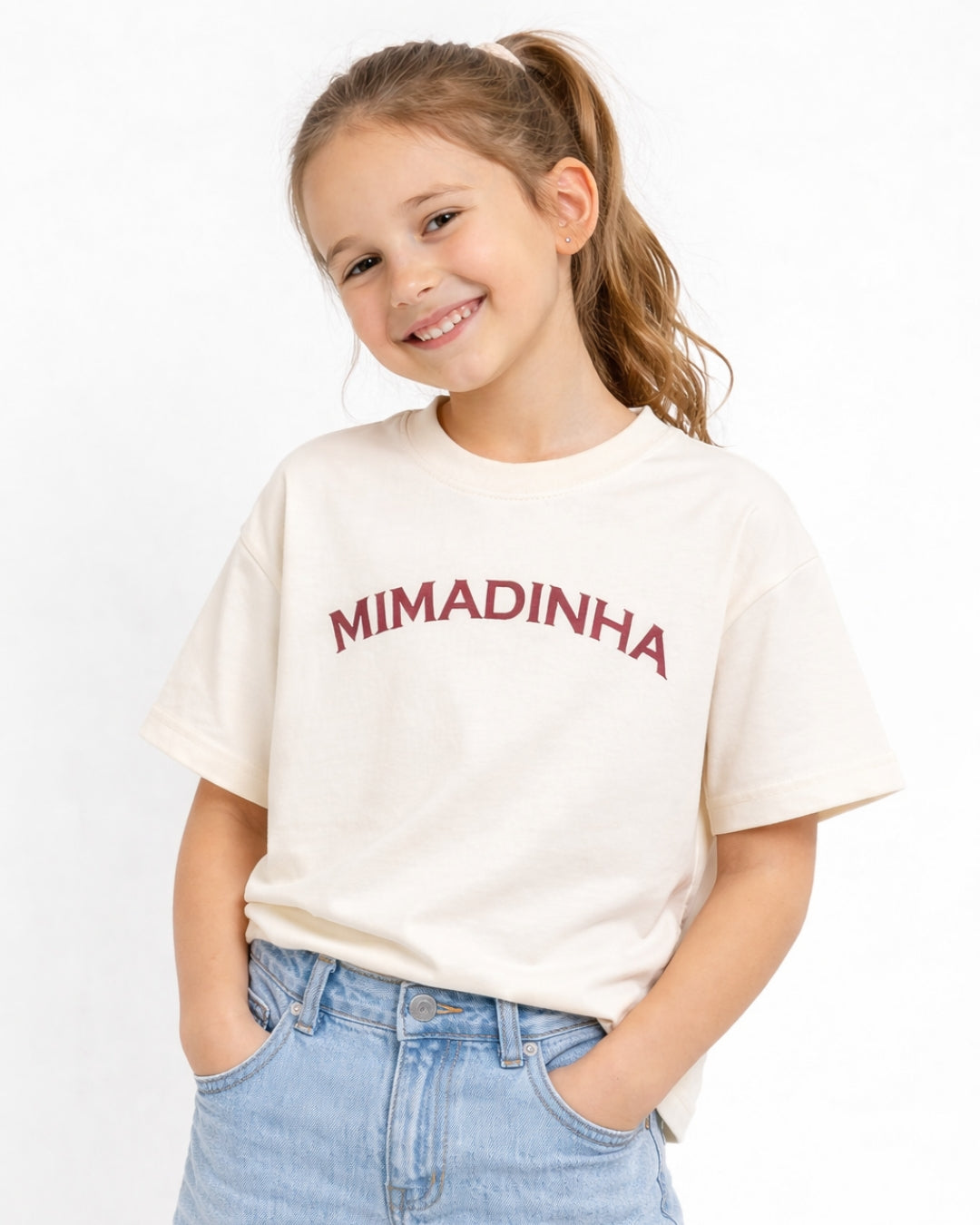Camiseta Infantil Mimadinha