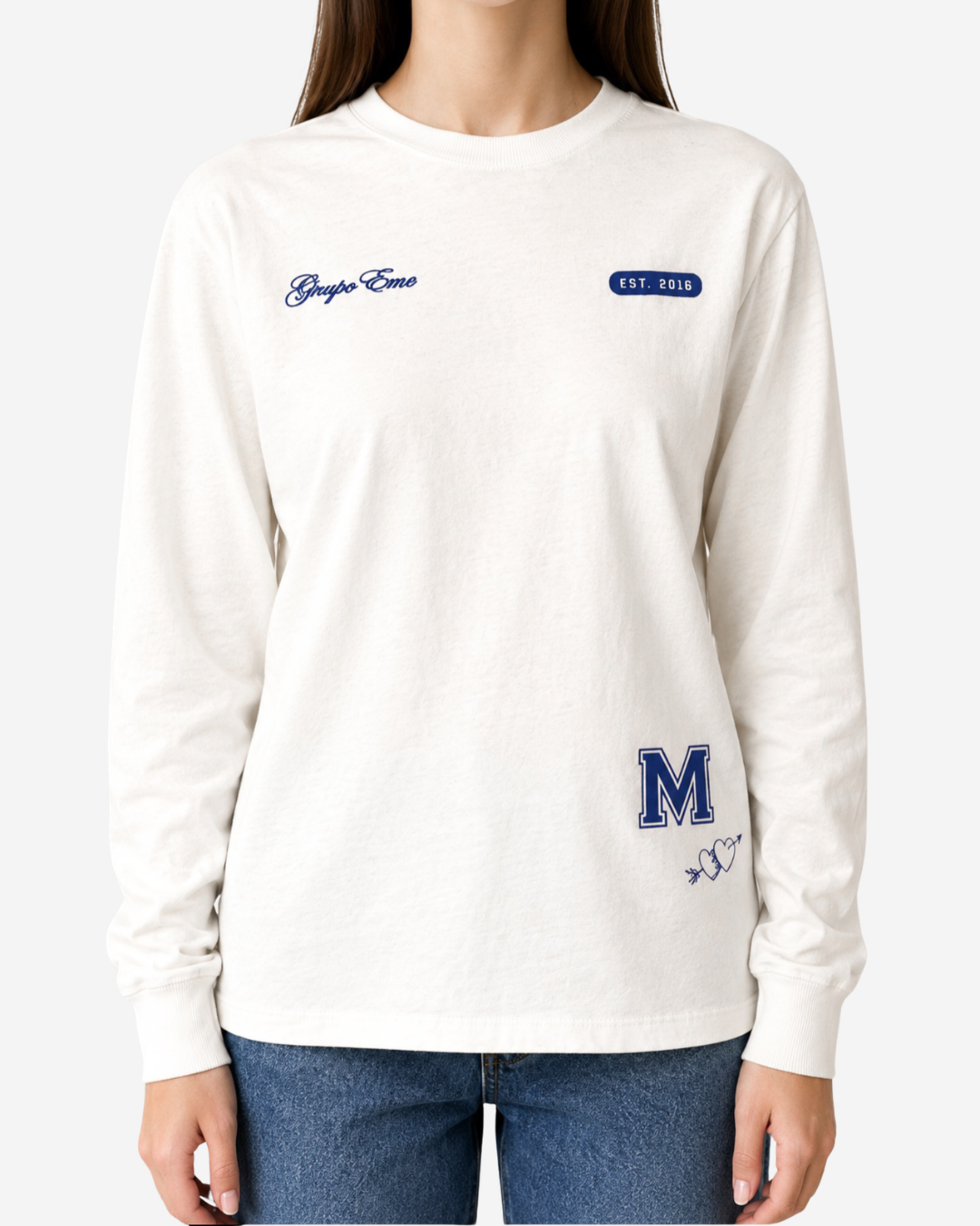 Camiseta manga longa Grupo Eme