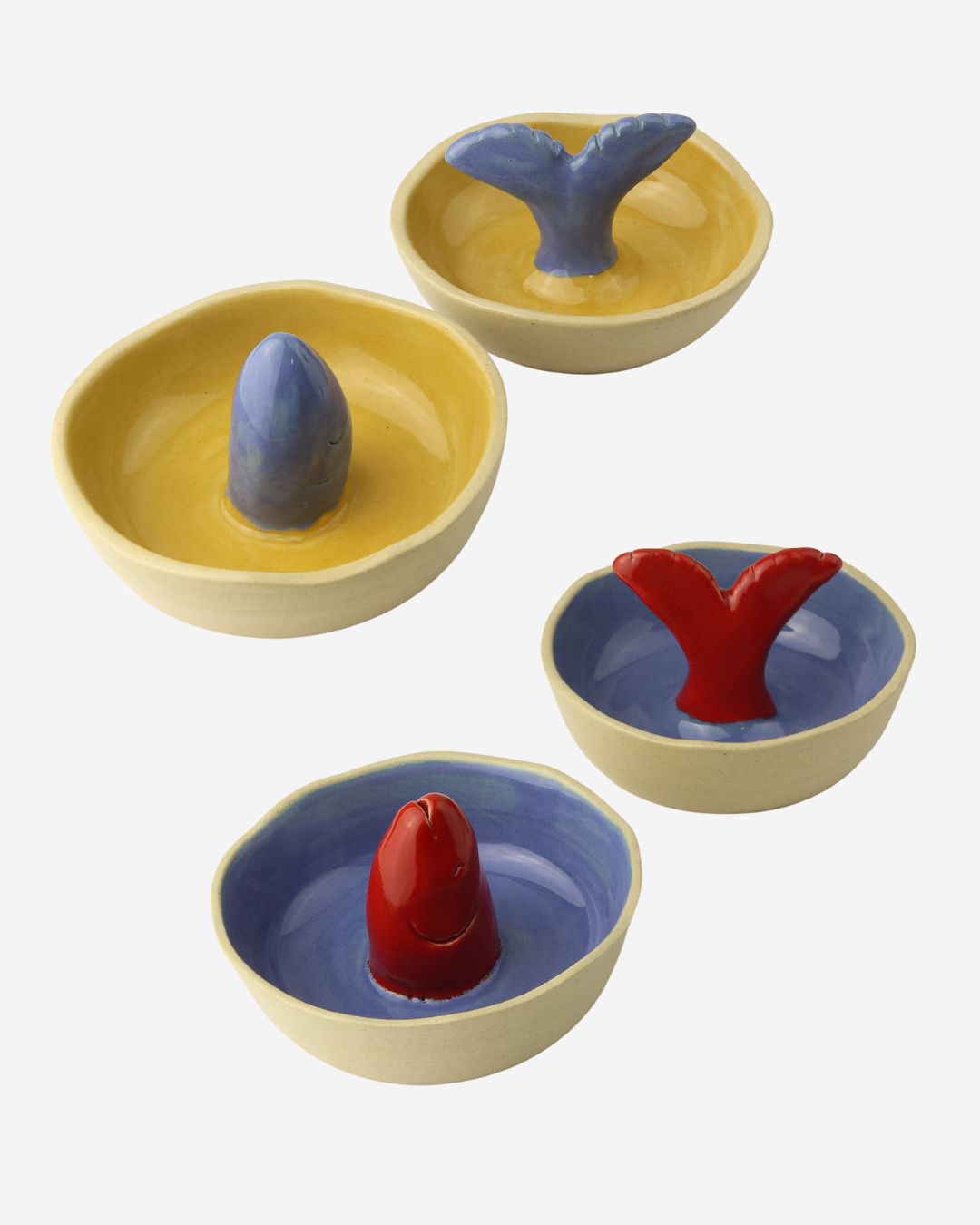 Kit porta sal e pimenta Peixe