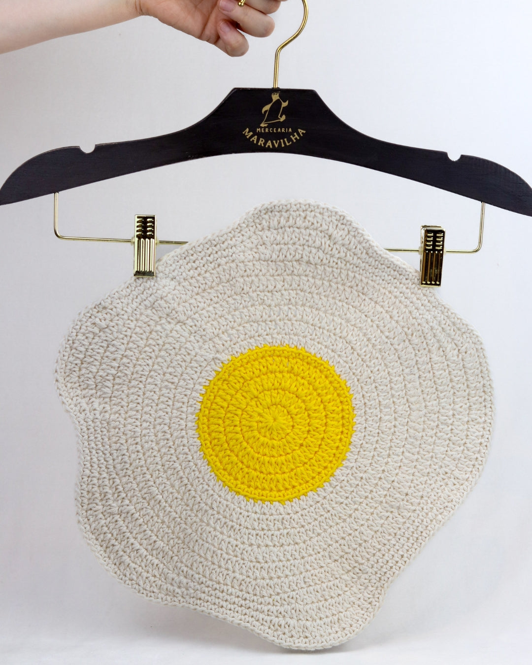 Kit Jogo Americano em crochet OVO