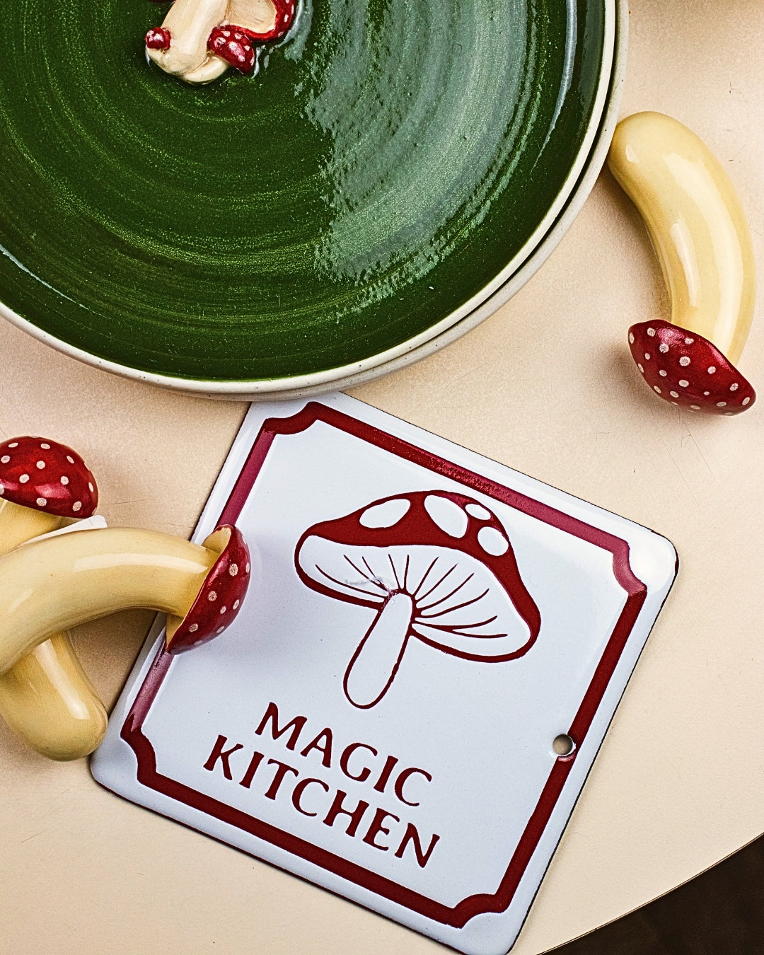 Plaquinha Magic Kitchen