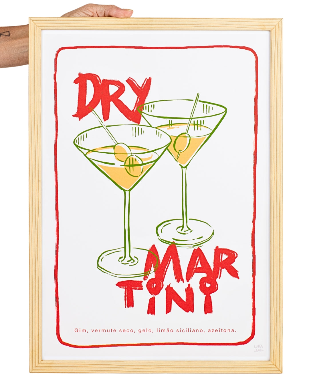 Pôster Dry Martini