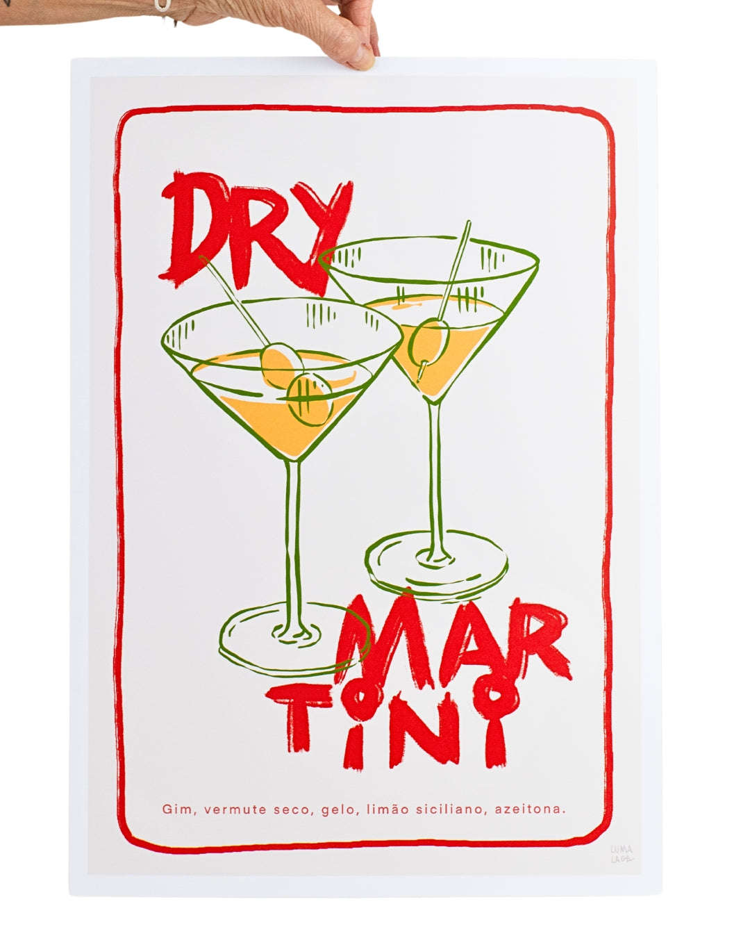 Pôster Dry Martini