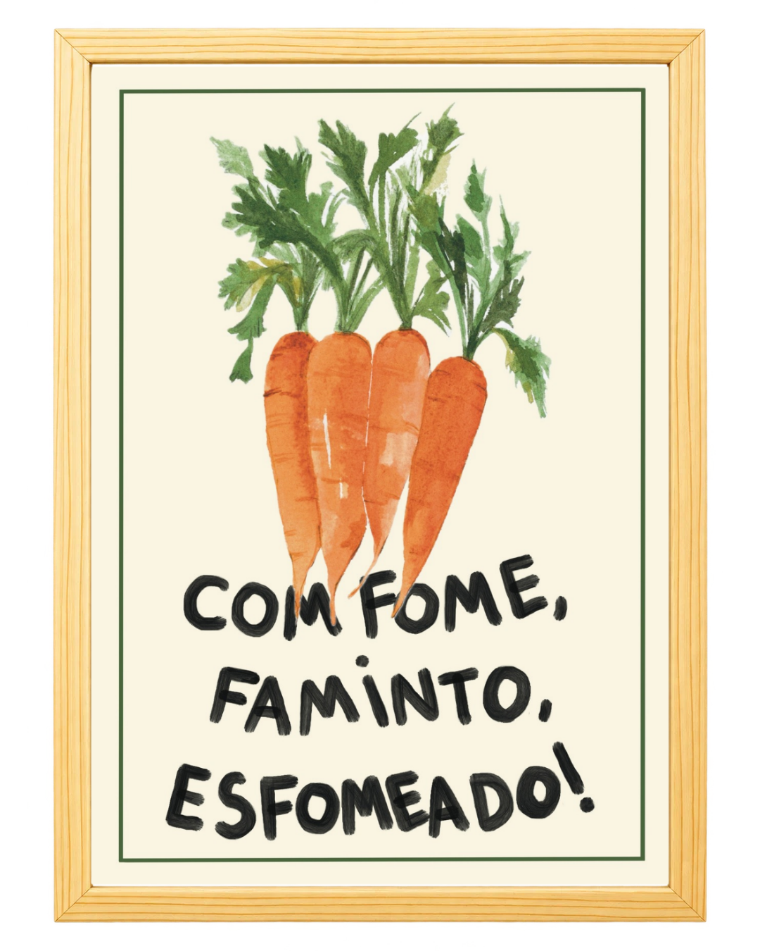 Pôster Cenoura