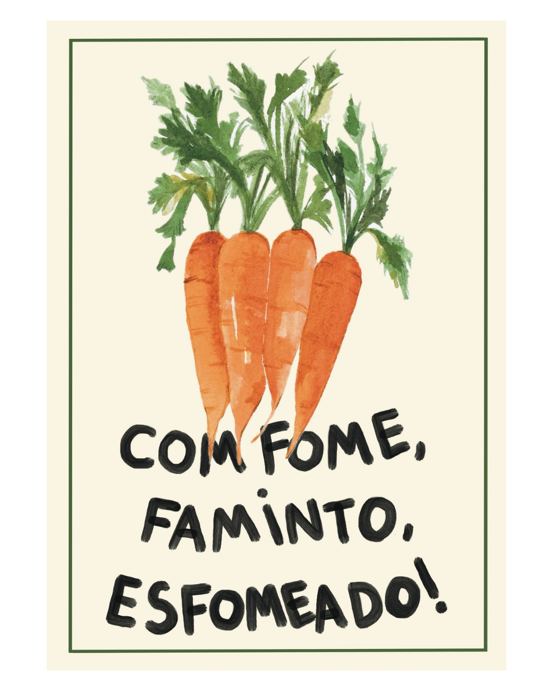 Pôster Cenoura