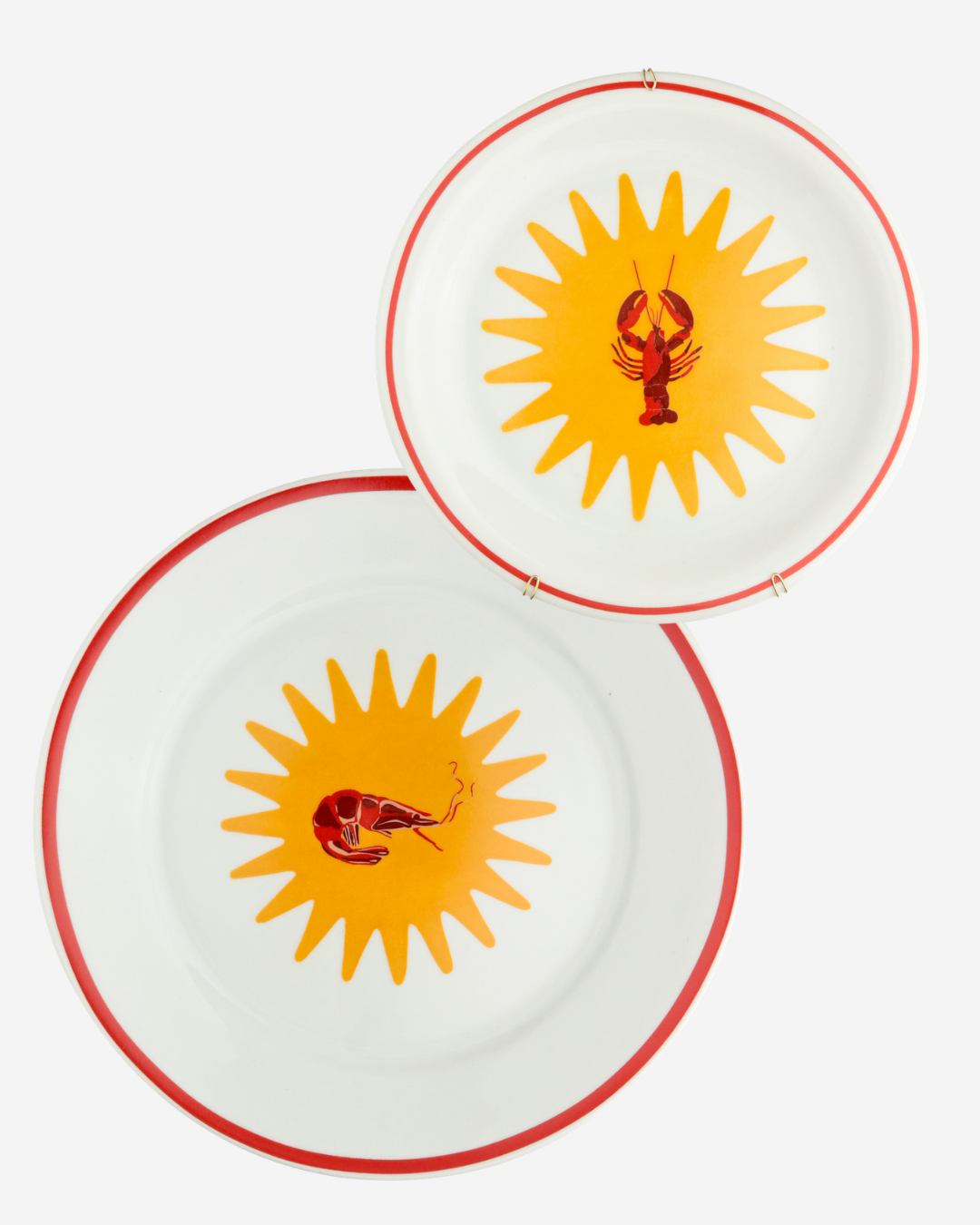 Prato raso Sol e Camarão