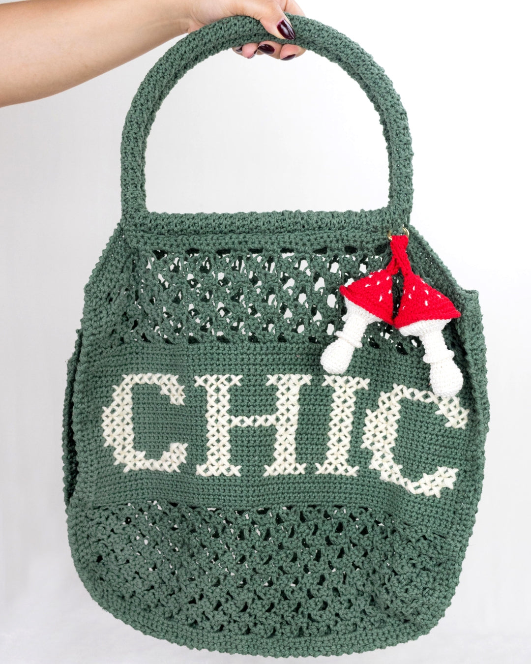 Bolsa Chic em crochet por Nabi Tricot & M.M