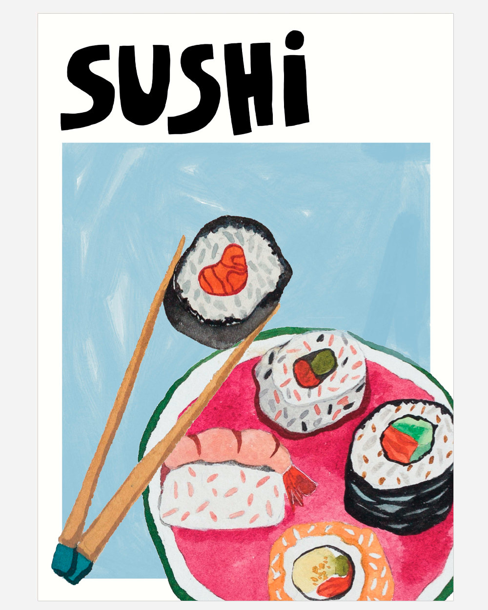 Pôster Sushi